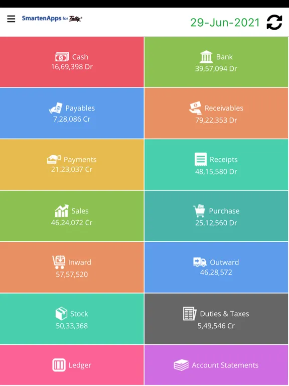 تصاویر SmartenApps for Tally iPad 