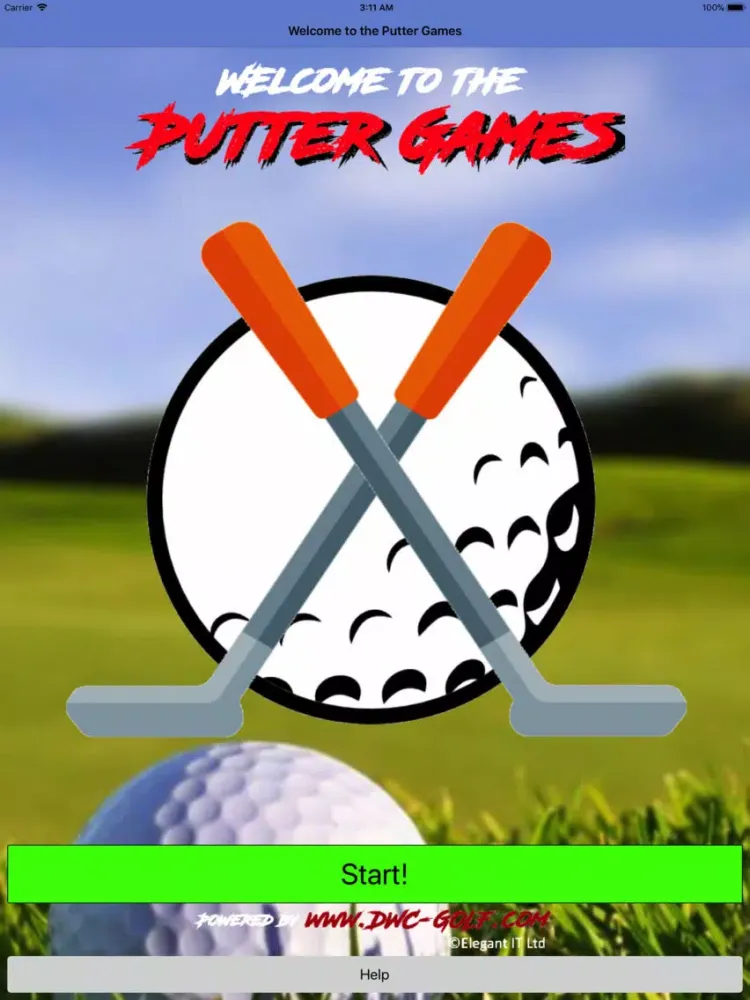 Скриншоты The Putter Games iPad 