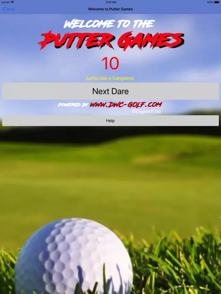 Скриншоты The Putter Games iPad 