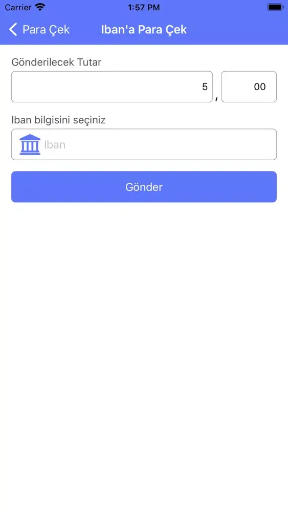 Elekse Cüzdan سکرین شاٹس