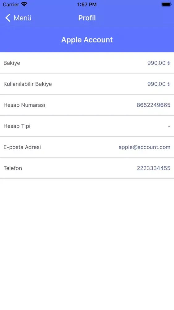 Elekse Cüzdan سکرین شاٹس