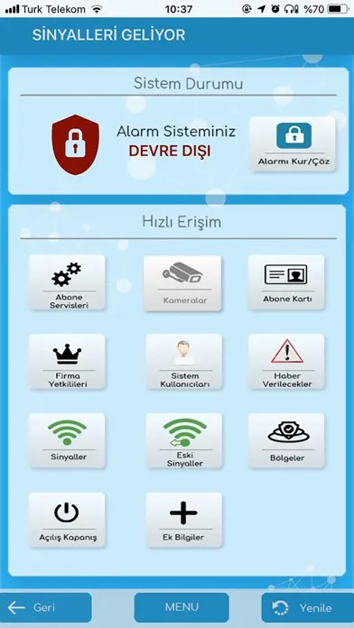 Maxis Alarm سکرین شاٹس