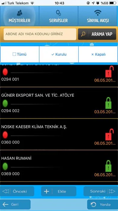 Maxis Alarm سکرین شاٹس