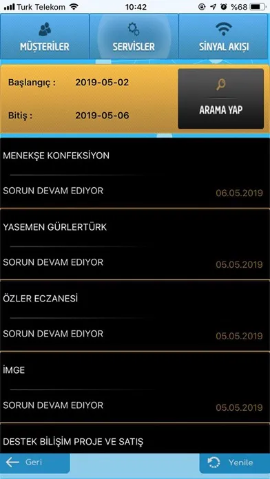 Maxis Alarm سکرین شاٹس