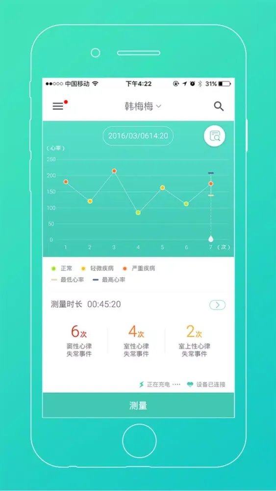 Скриншоты 随心宝-实时监测心脏健康