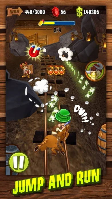 Capturas de tela do Shoot and Run: Western
