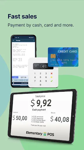 Elementary POS - cash register Screenshots