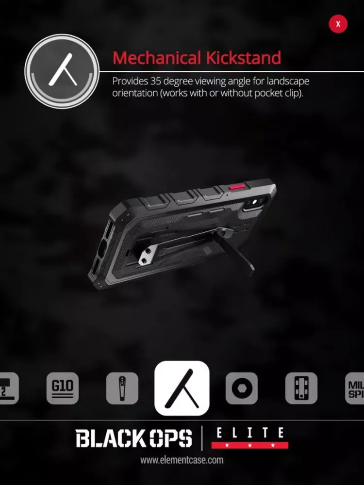 Black Ops by Element Case iPad 應用截圖