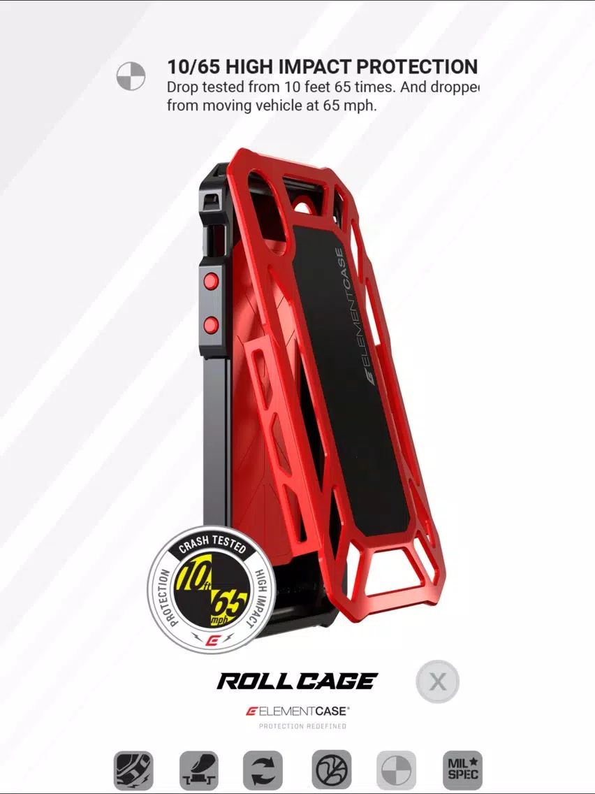 Capturas de pantalla de Element Case Roll Cage iPad 