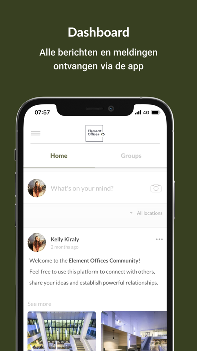 Tangkapan layar Element App