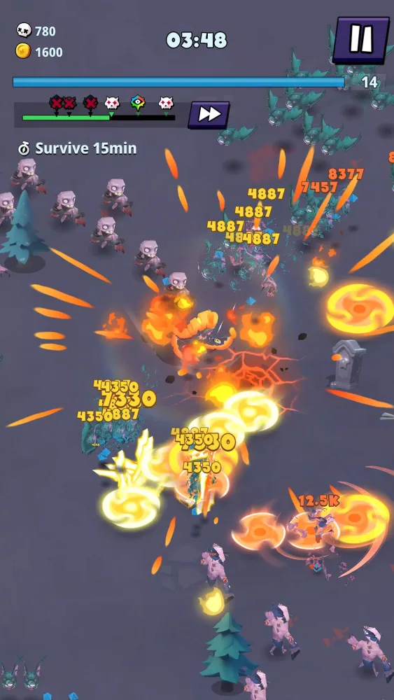 Tangkapan skrin Elemental Adventurer