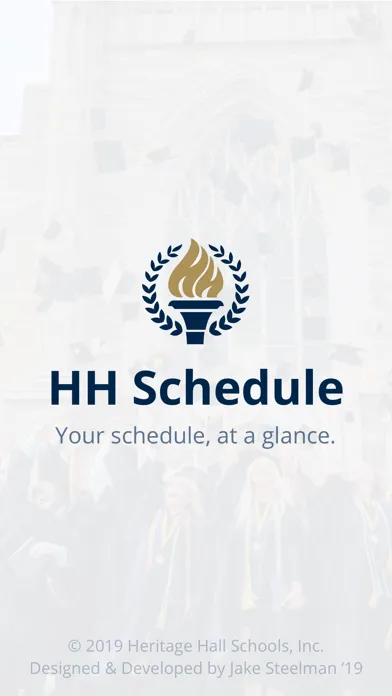 Heritage Hall Schedule Ekran Görüntüleri