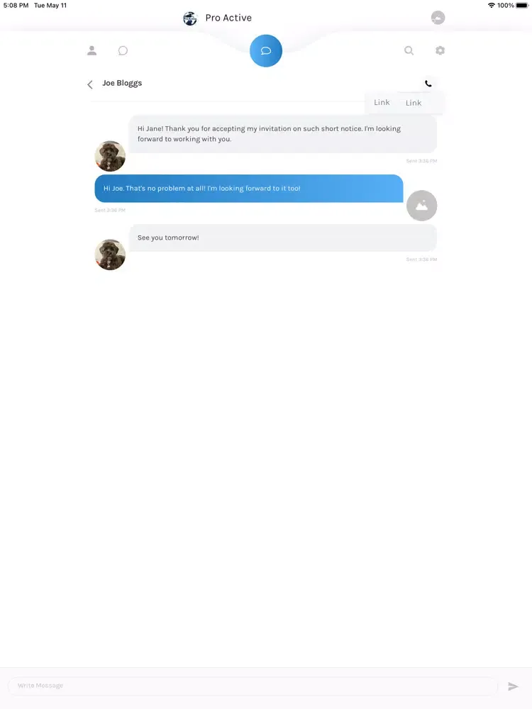 ProActive iPad  Ekran Görüntüleri