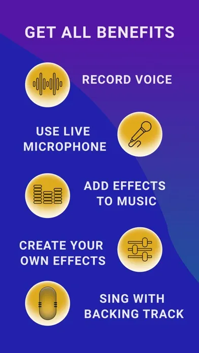 Captures d'écran de VOICE CHANGER, SOUNDBOARD