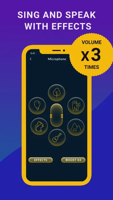 Captures d'écran de VOICE CHANGER, SOUNDBOARD