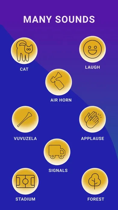 Captures d'écran de VOICE CHANGER, SOUNDBOARD