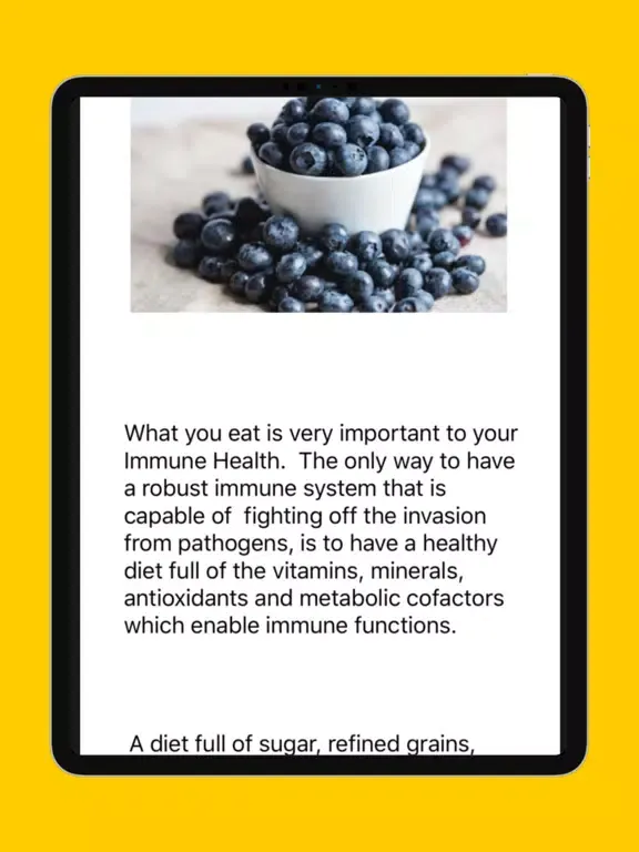 Immunity App iPad 應用截圖