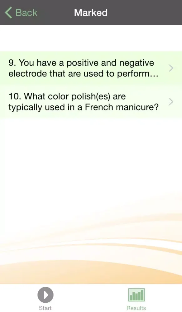 Ảnh chụp màn hình của Practice Theory Exams for Cosmetologists - Mastering Cosmetology Complete