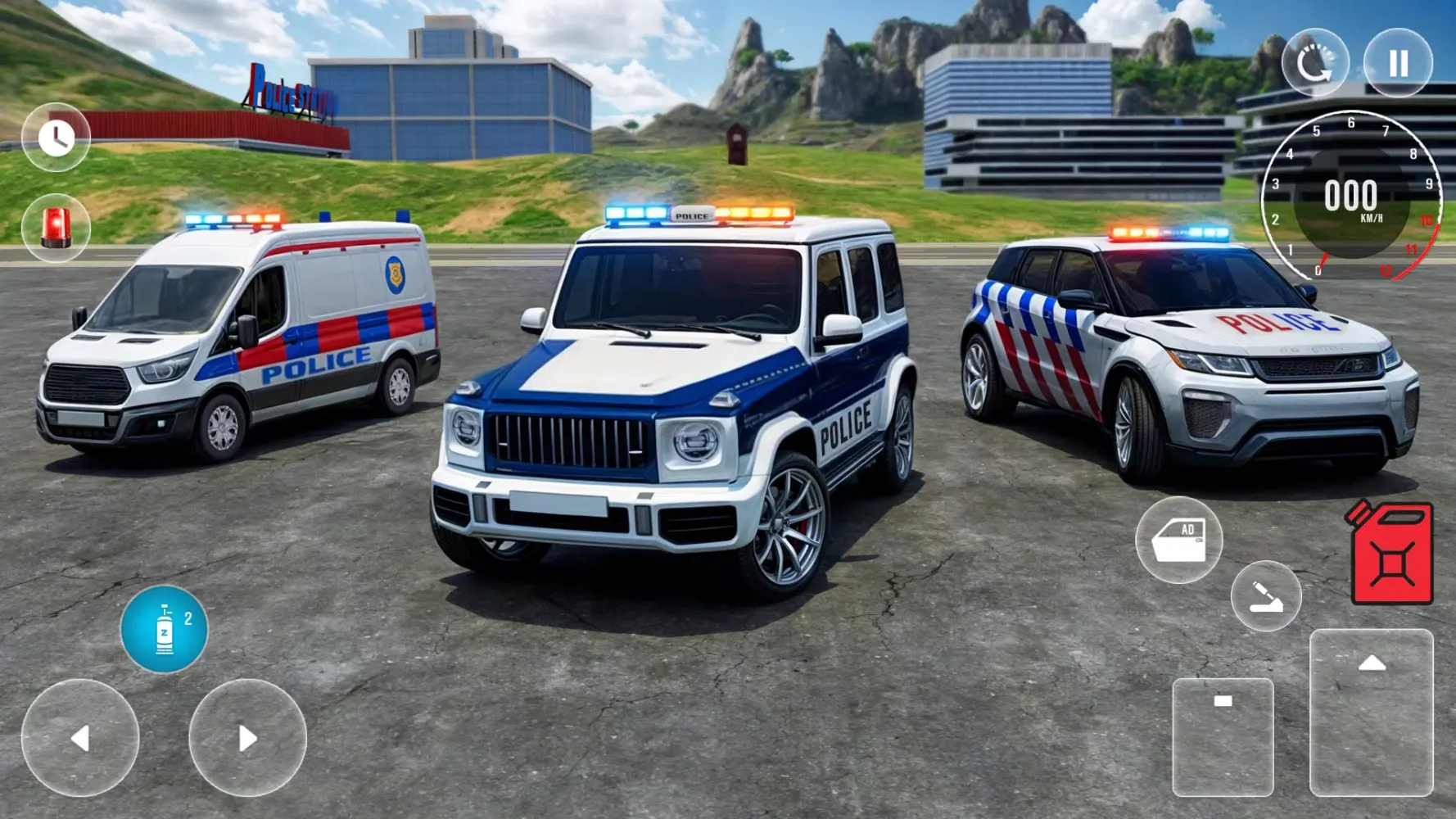 Police Jeep Driving: Cop Games Screenshots