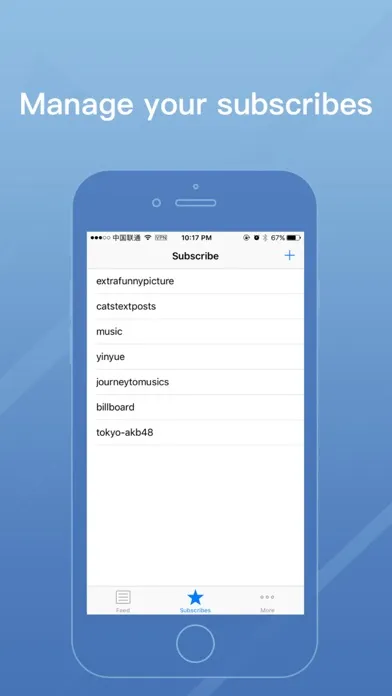 Screenshot di Trss - Rss reader for Tumblr