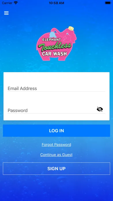 Captures d'écran de Elephant Touchless Car Wash