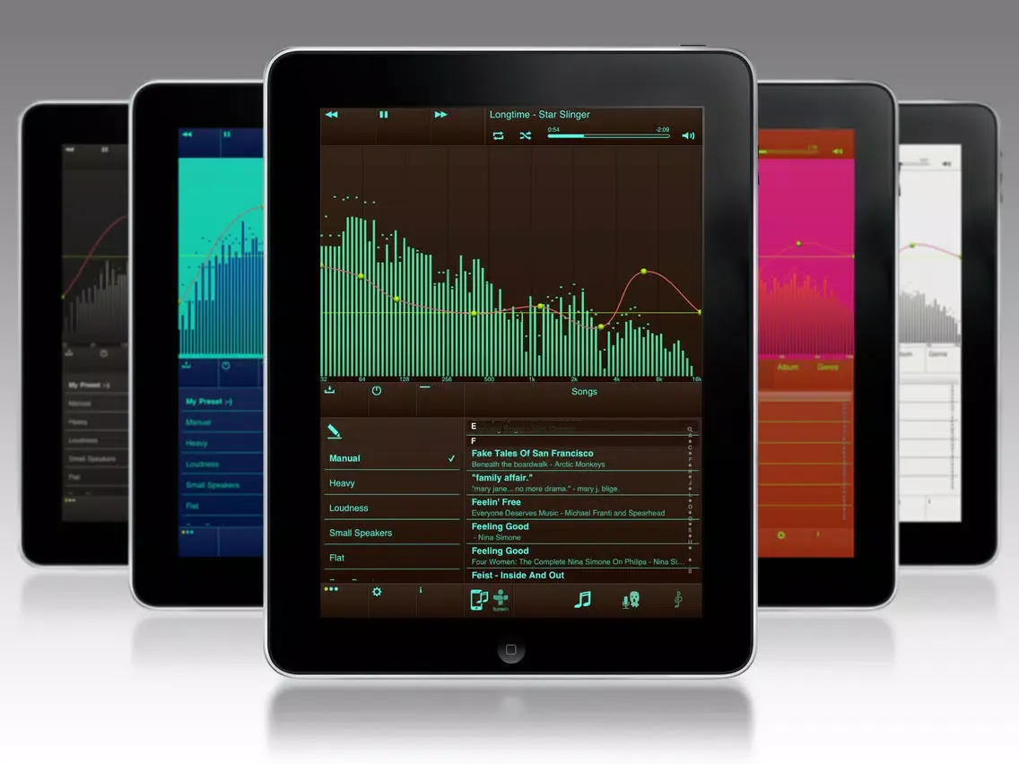 EQu - the quality equalizer iPad  Screenshots