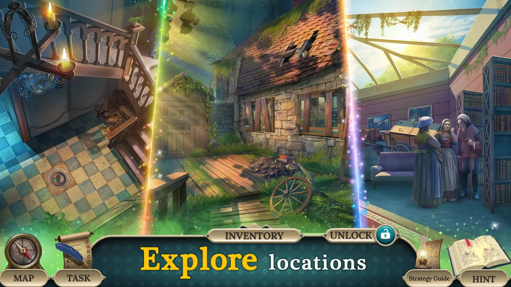 Capturas de tela do Book Travelers 1: Adventures