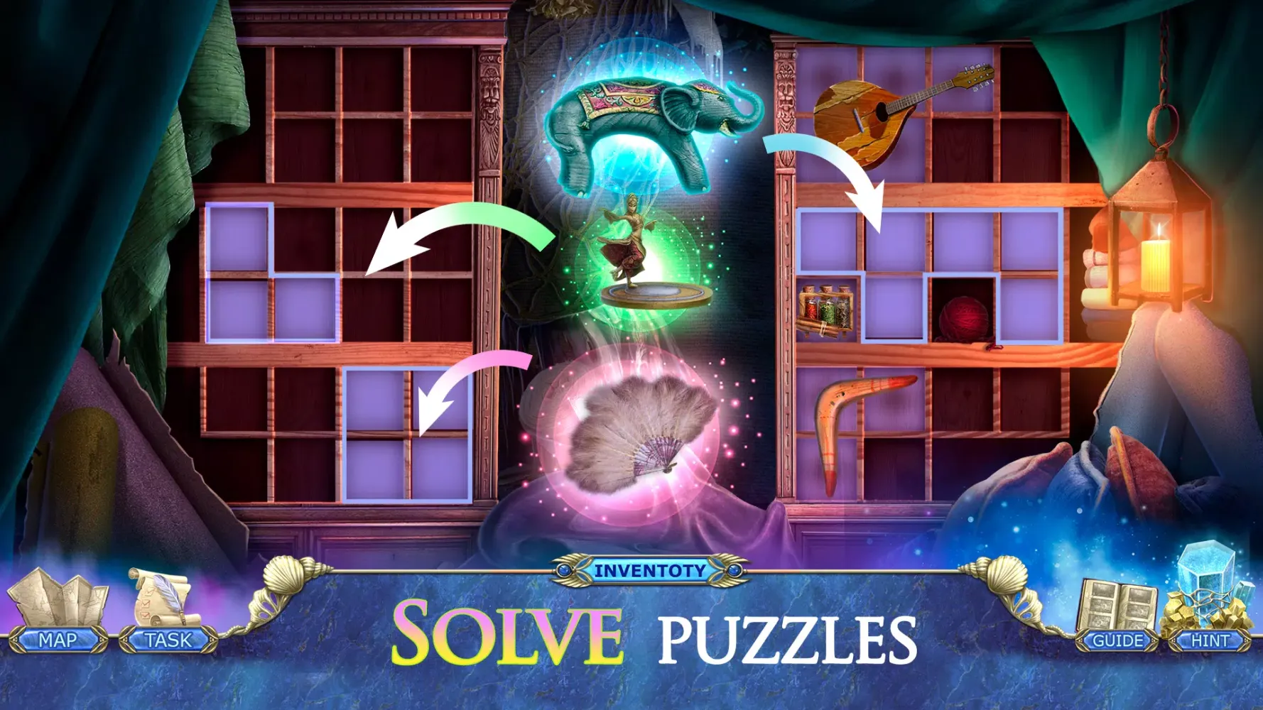 Cursed Fables: Hidden Objects Ekran Görüntüleri