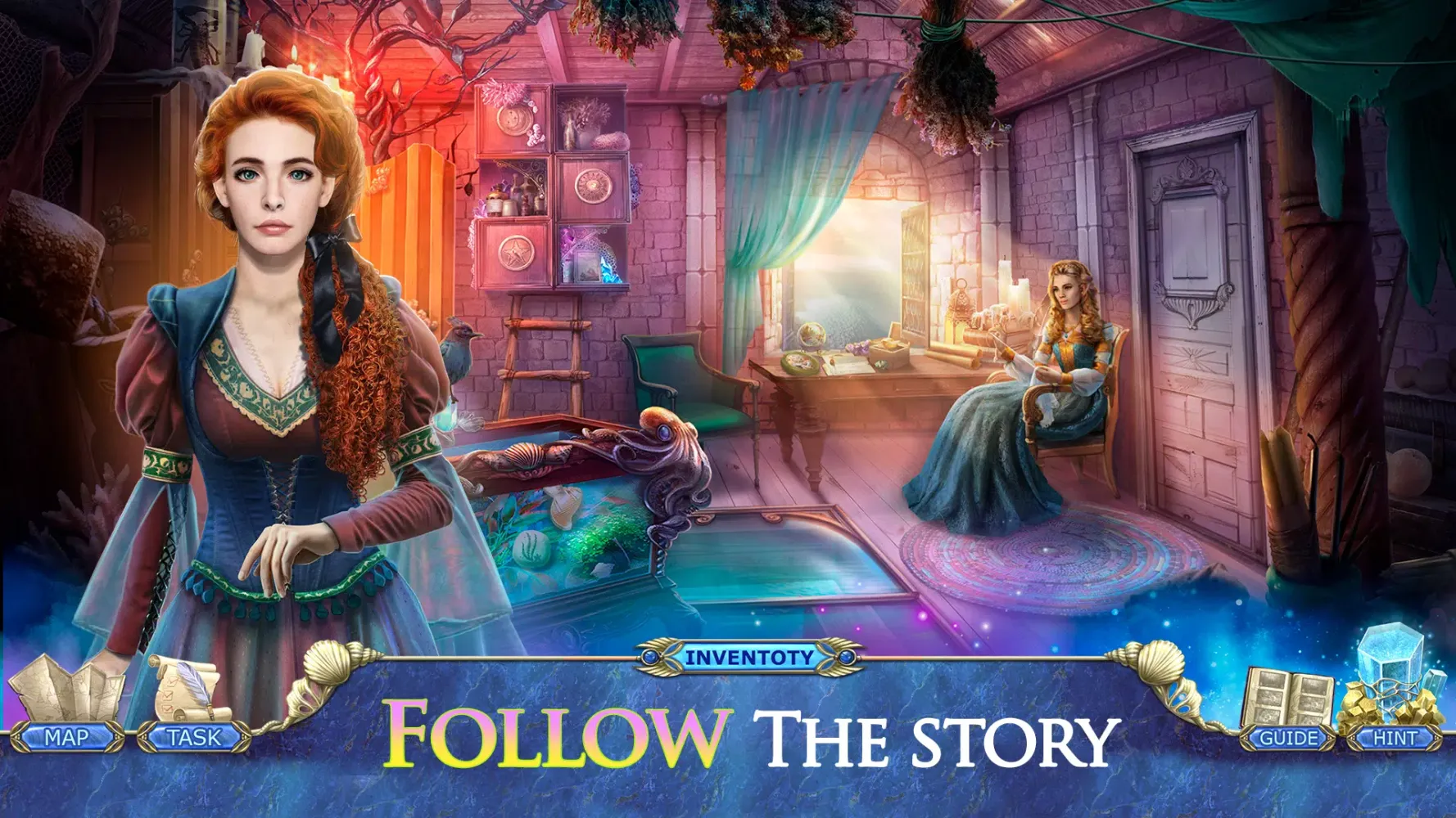 Cursed Fables: Hidden Objects Ekran Görüntüleri