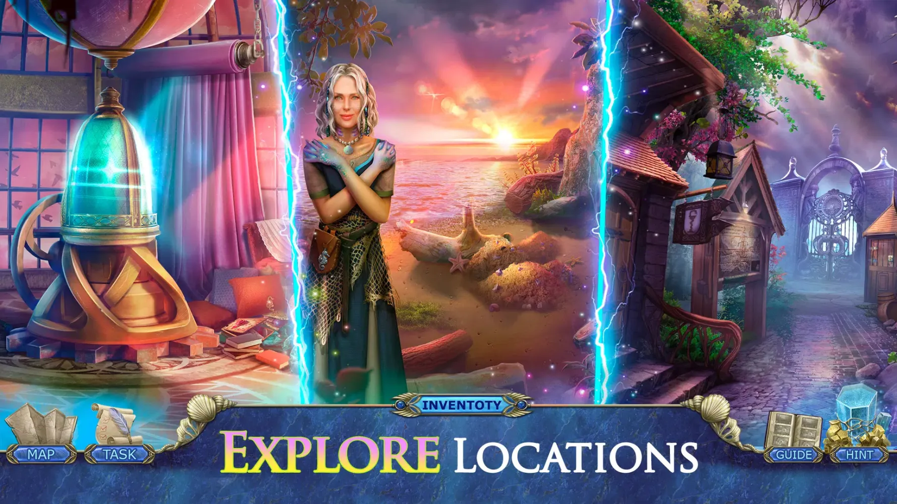 Cursed Fables: Hidden Objects Ekran Görüntüleri
