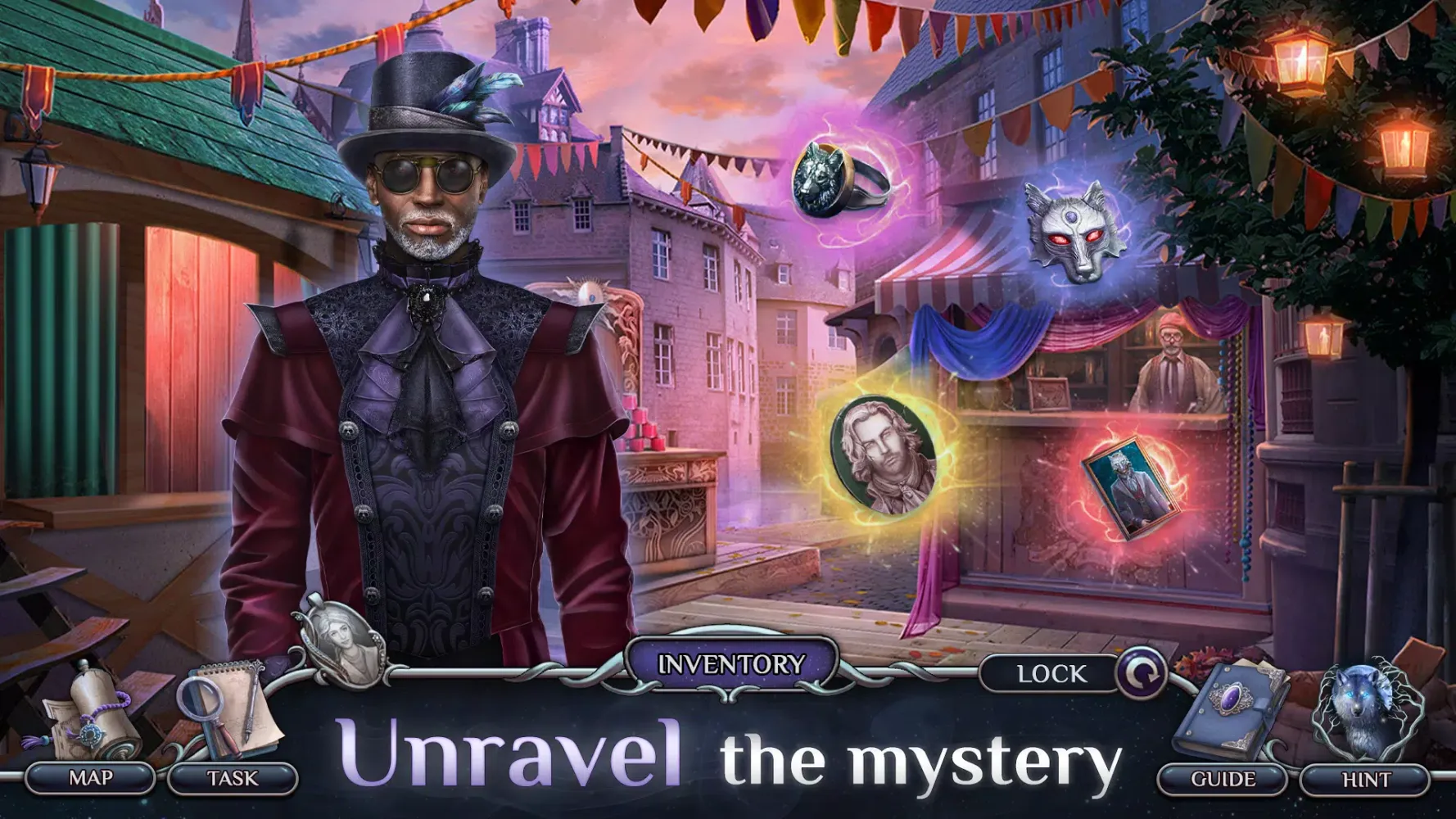 Tangkapan skrin Grim Tales 24: Hidden Objects