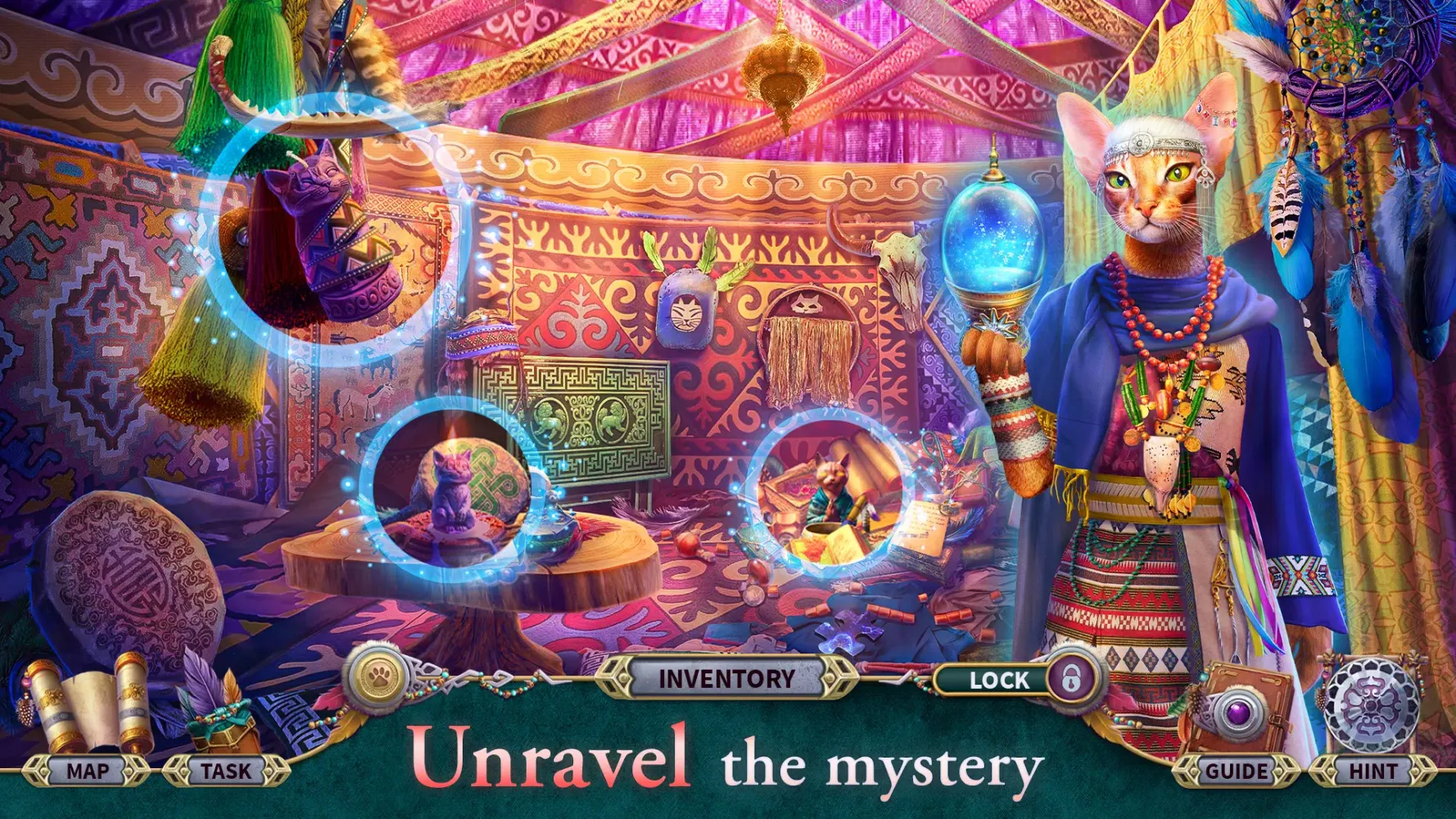 Knight Cats 3: Find Objects应用截图