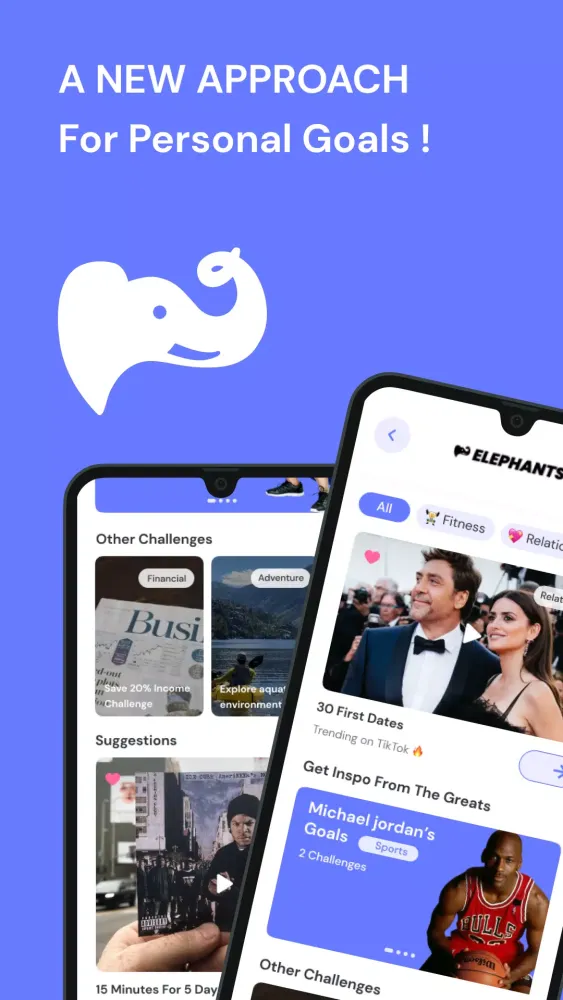 Ảnh chụp màn hình của Elephants - Friends & Goals
