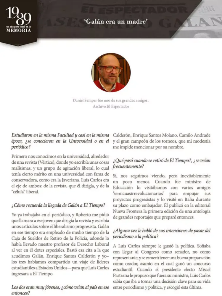 Editoriales El Espectador iPad  स्क्रीनशॉट