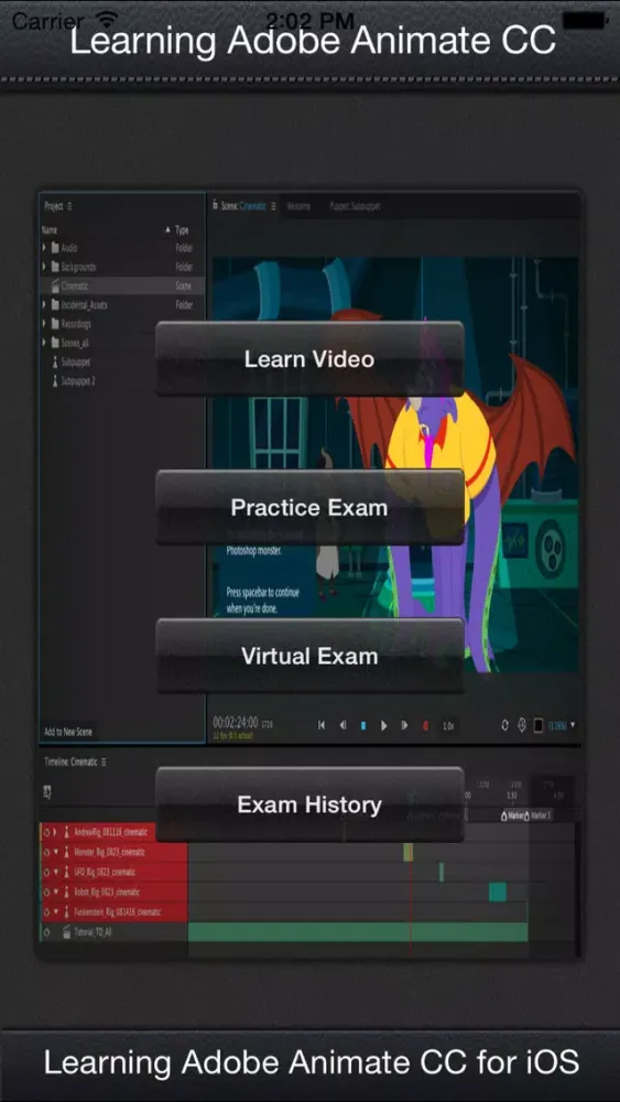 Screenshot di LearnFor AnimateCC