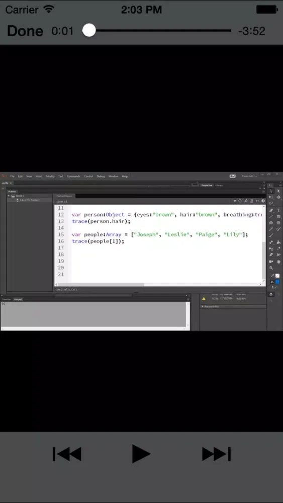 Screenshot di LearnFor AnimateCC
