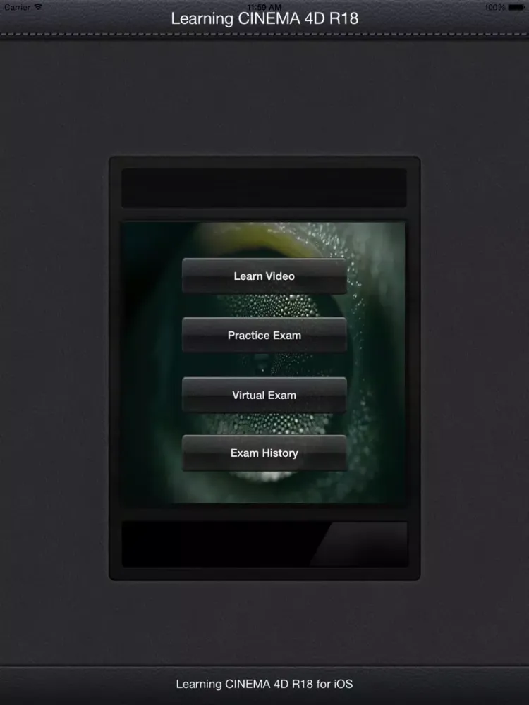 تصاویر LearnFor CINEMA4D R18 iPad 