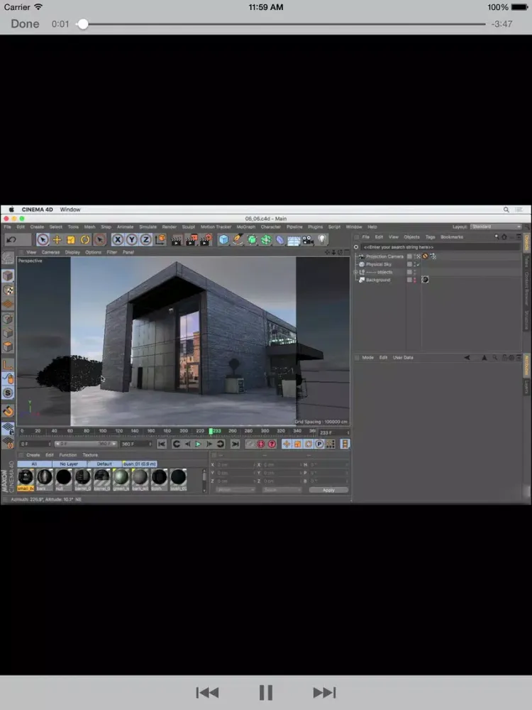 تصاویر LearnFor CINEMA4D R18 iPad 
