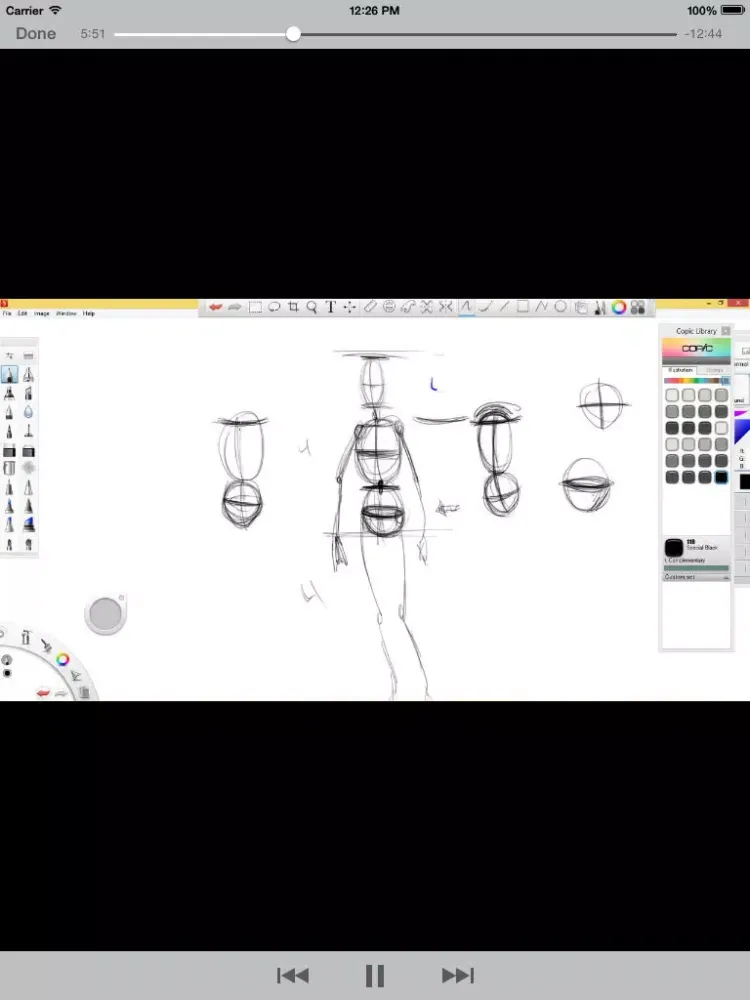 DigitalArtists iPad  スクリーンショット