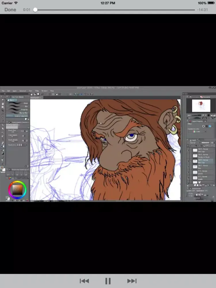 DigitalArtists iPad  スクリーンショット
