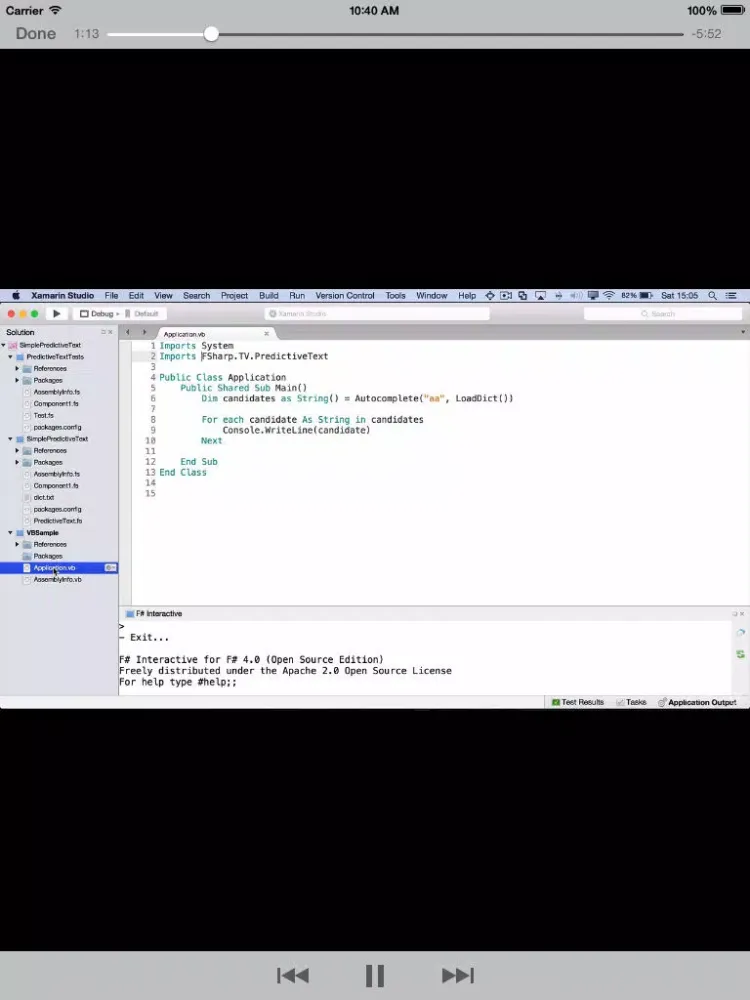 Capturas de pantalla de Learn F Programming iPad 