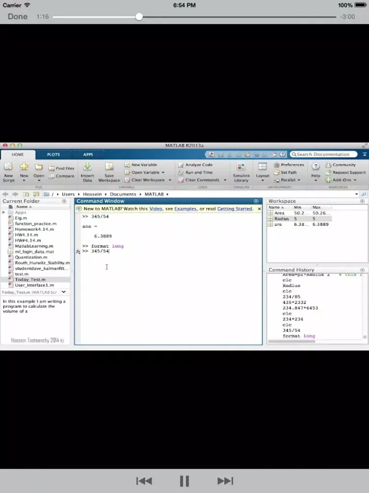 MathLabProgramming iPad  स्क्रीनशॉट