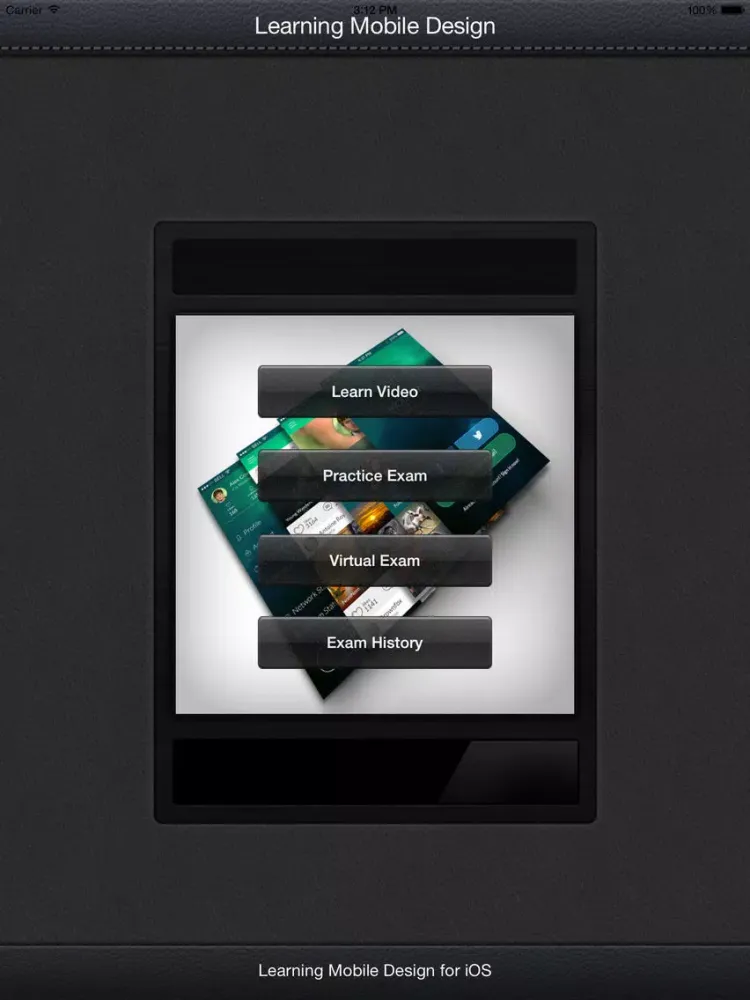 ภาพหน้าจอของ Mobile Design iPad 