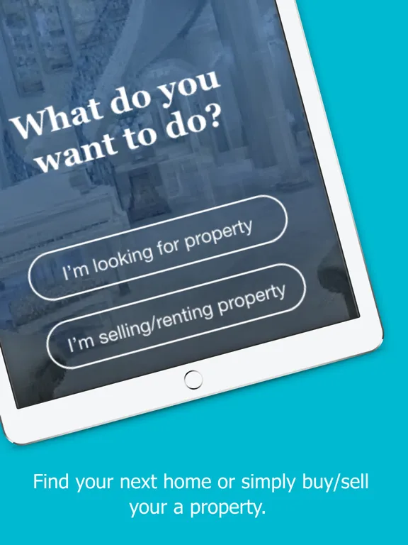 Tangkapan skrin Ethio Properties iPad 