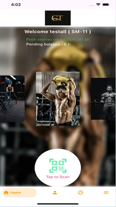 Zrzuty ekranu GT Fit Client