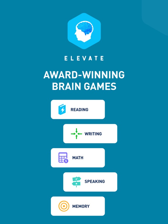 Tangkapan skrin Elevate - Brain Training Games iPad 