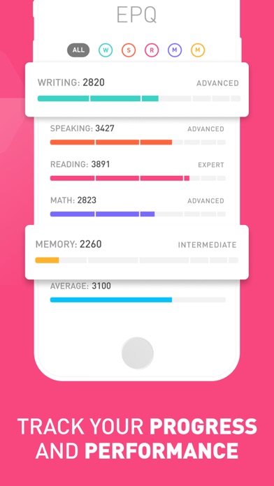 Tangkapan skrin Elevate - Brain Training Games