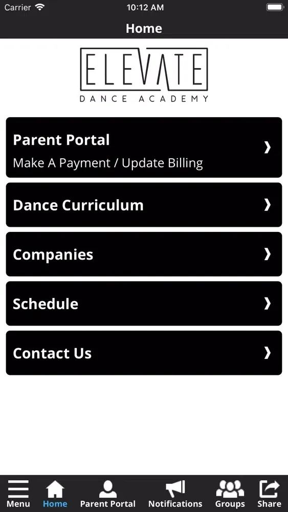 Elevate Dance Academy应用截图