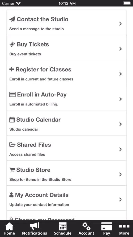 Elevate Dance Academy应用截图