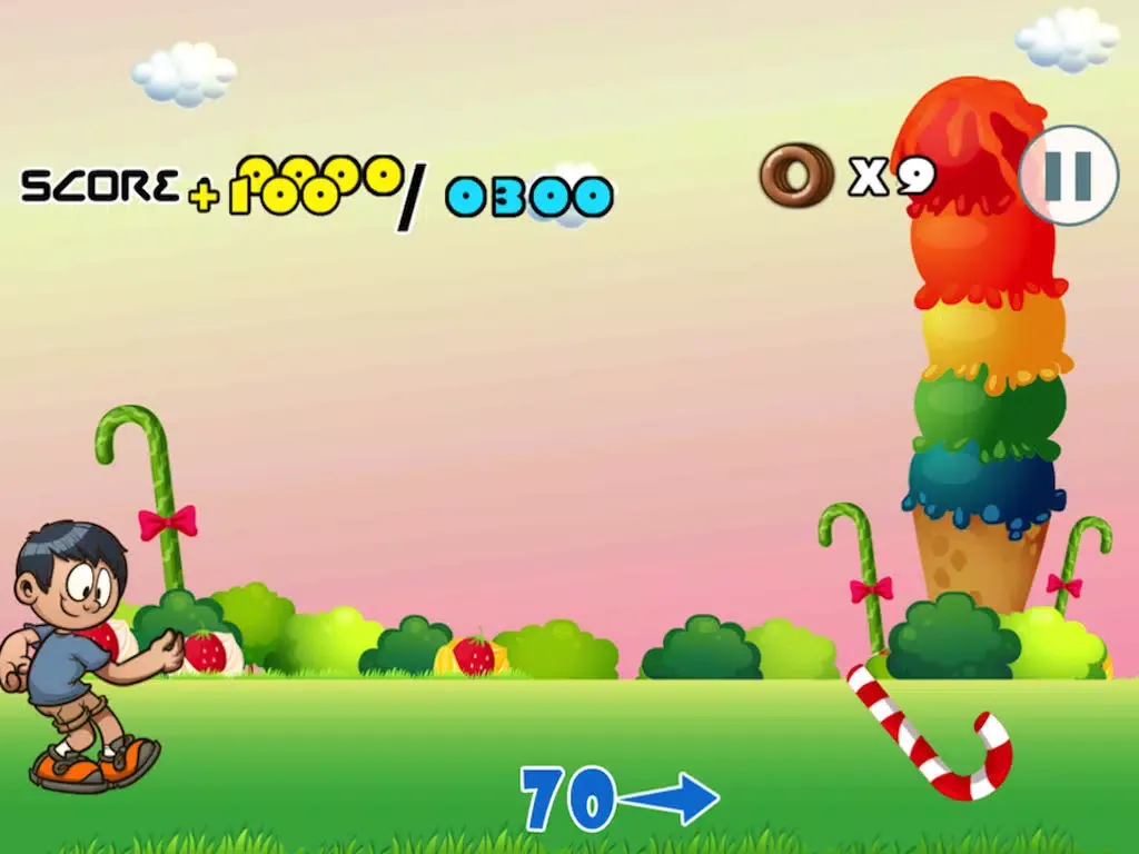 Capturas de tela do Candy Ring Toss Adventure Blast - Top Throwing Action Mania Free iPad 